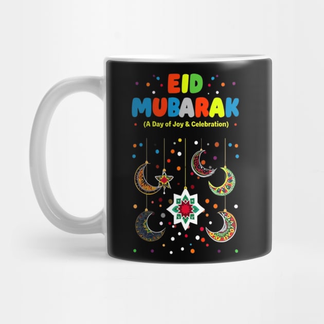 Happy Eid Mubarak for Muslim Kids Eid al Fitr by Creatifly Graphic Tees